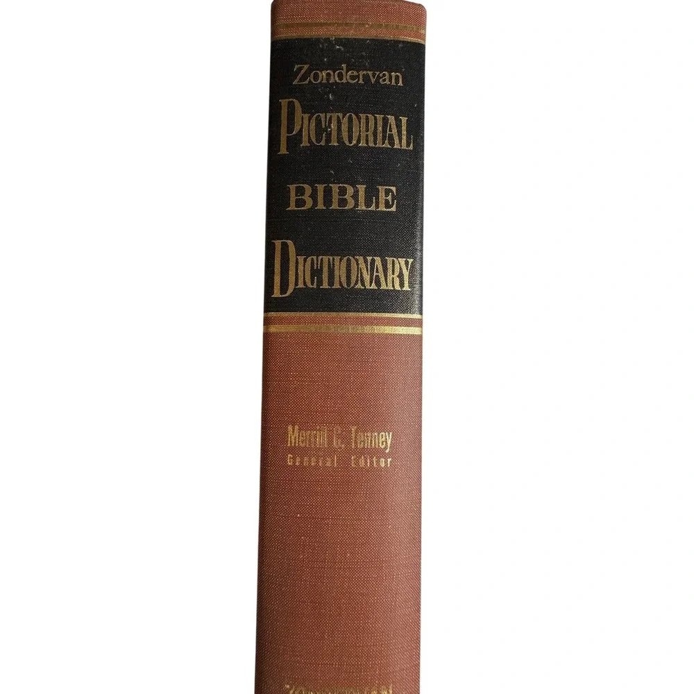 Zondervan Pictorial Bible Dictionary 1964 Merrill‎ Tenney Hardback Dust Jacket